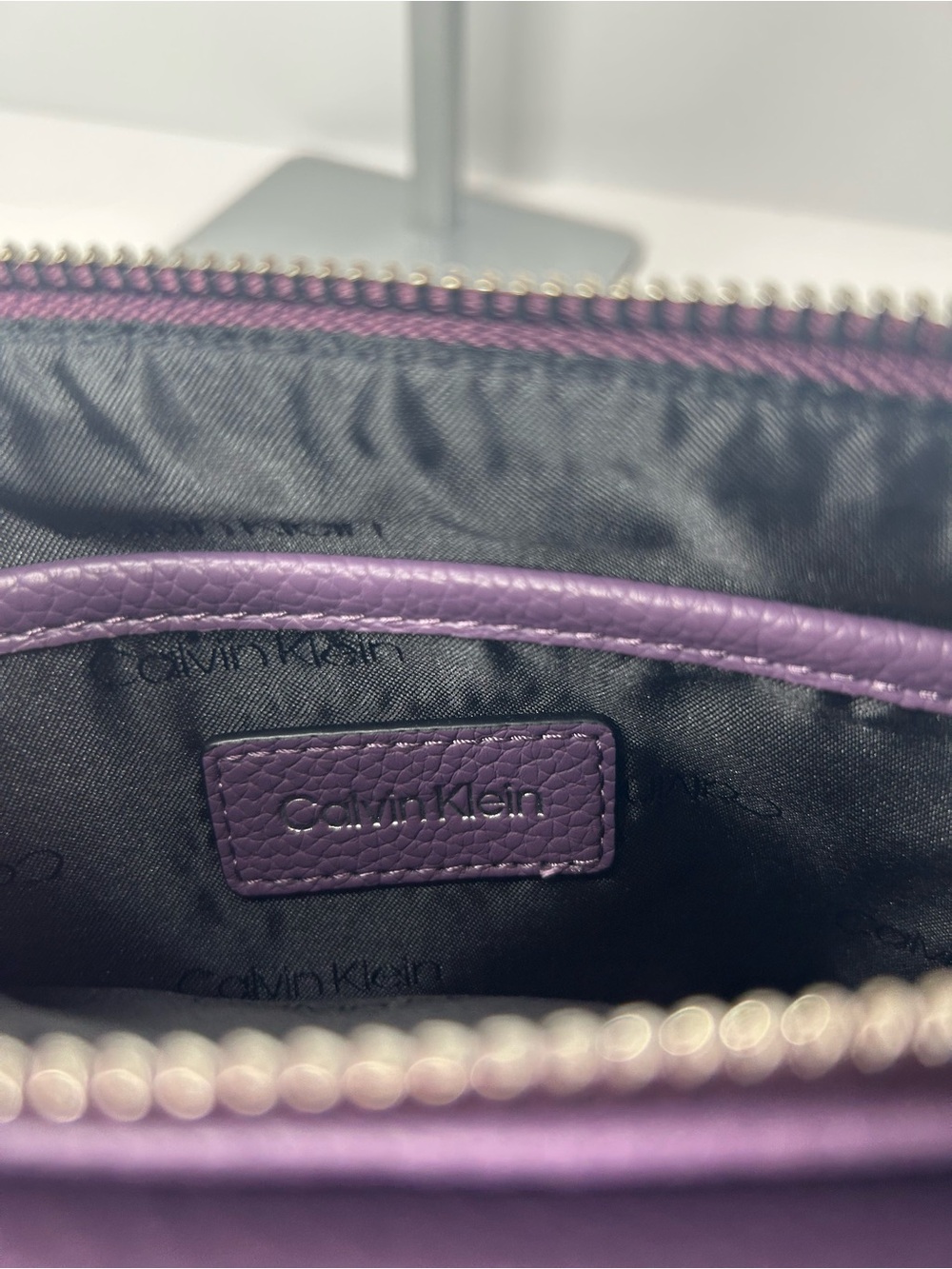 Calvin Klein Purple Arya Crossbody Bag - Picture 16 of 16